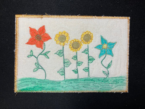 Stitched Flowers