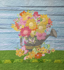 Flowering Can Wall Hanging