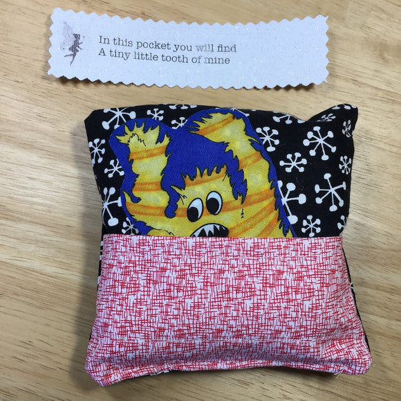 Monster Tooth Fairy Pillow